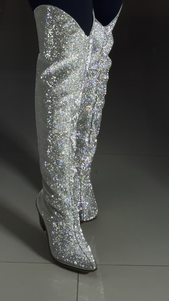 Miniatura 4 de Cristal Soberana Prateada