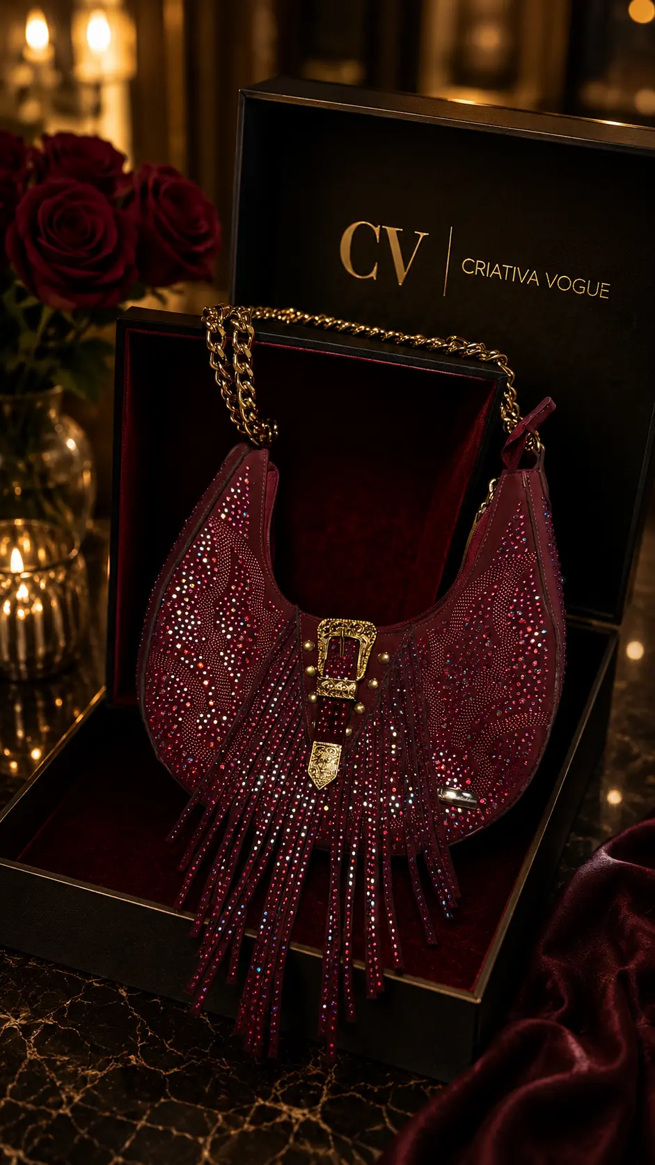 Bolsa Carmesim