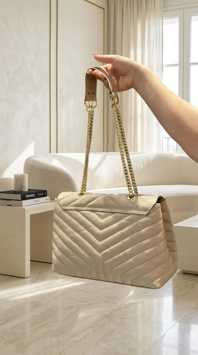 Mídia 2 de Bolsa Champanhe
