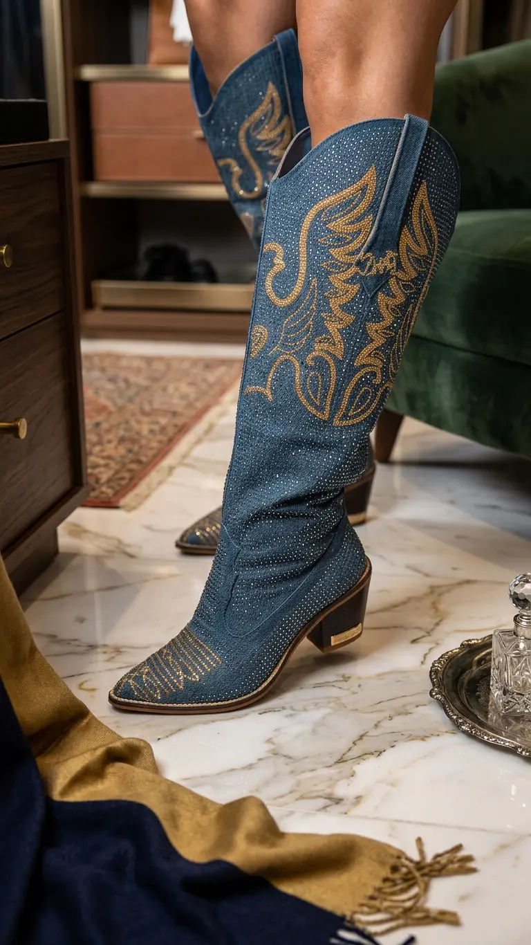 Cristal Denim Imperial